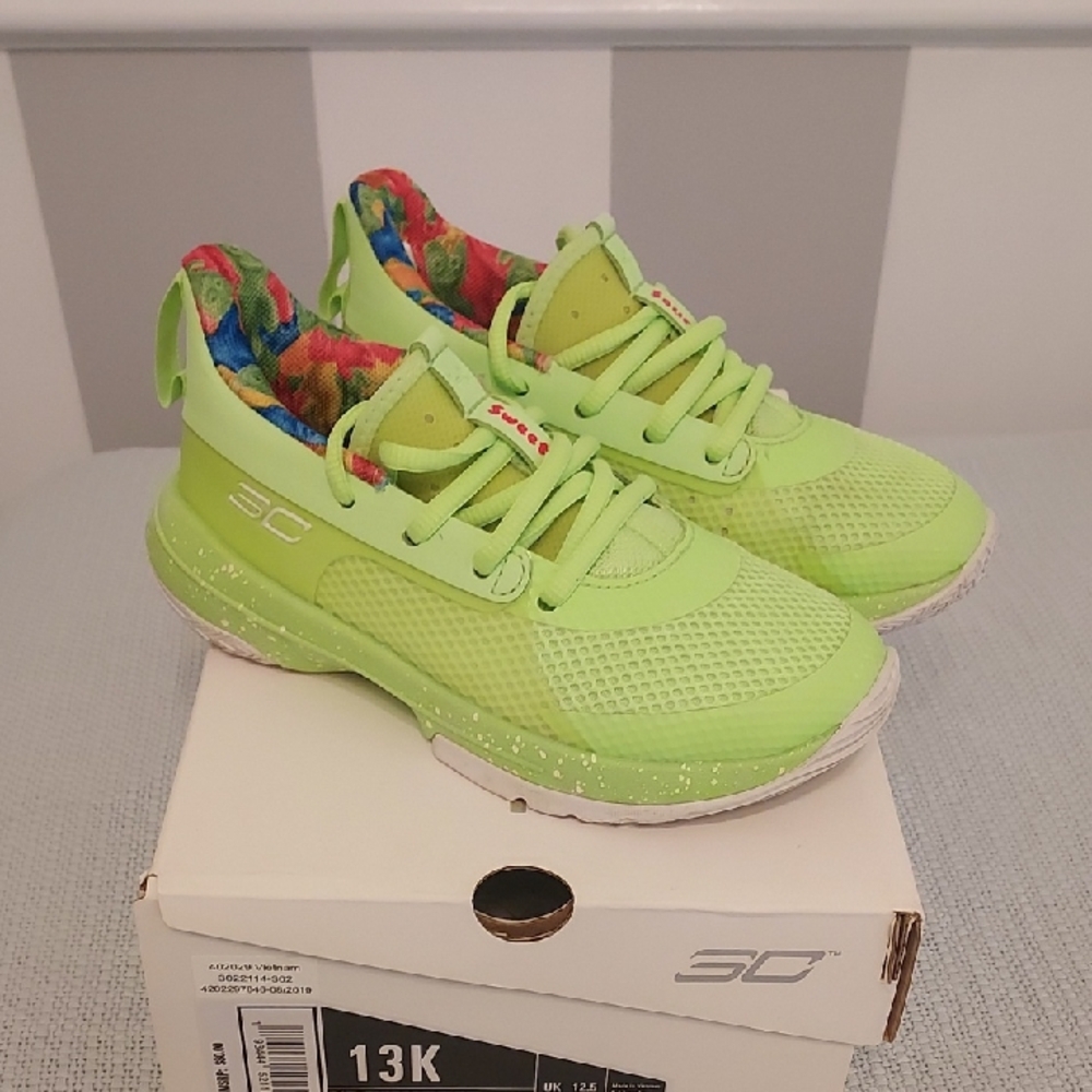 Youth Steph Curry Sour Patch Sneakers